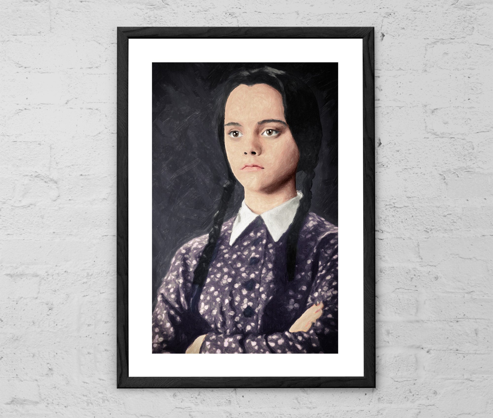 Wednesday Rug Wednesday Addams - Painting - the Addams Family - Christina Ricci ...