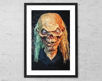 The Crypt Wächter - Tales from the Crypt - Illustration - Crypt Wächter Poster - Horror - Film Poster - Horrorfilm Art Print - Dark Art