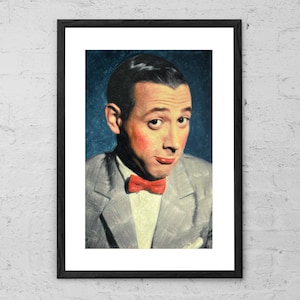 Pee wee Herman - Paul Reubens - Pee wee Herman Painting - Pee wee Herman Portrait - Tequila - Pee Wee's Playhouse - Pee Wee's Big Adventure