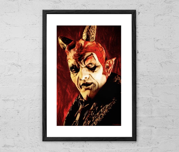 Lucifer - the Devil's Carnival - Painting - Terrance Zdunich