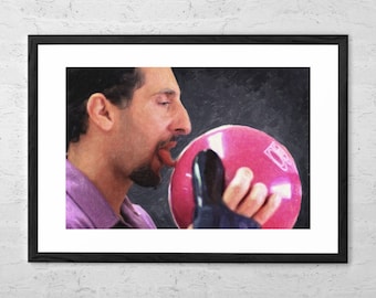 Jesus Quintana - Painting - The Big Lebowski - John Turturro - The Dude - Movie Poster - Big Lebowski Poster - Coen Brothers - Big Lebowski