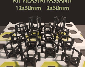 Passsäulen-Kit, kompatibel mit 3D-Druck, 46 cm
