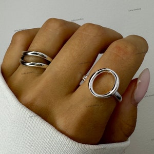 Midi rings for fat fingers sale