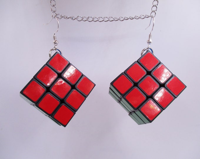 Featured listing image: 30. Rubik’s Cube Earrings