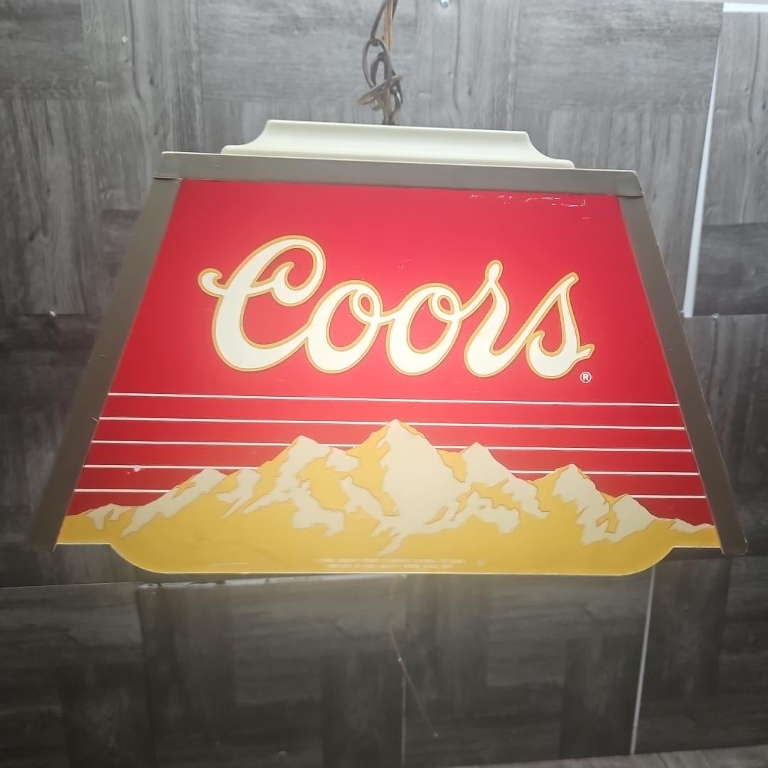 Coors Lamp - Etsy