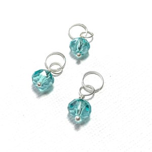 Swarovski Crystal Bead Charms Add-on Dangles Set of 3