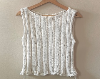 Tuesday Top- PDF Knit Pattern- Ribbed Knit