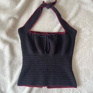 Audrey Halter Top- Crochet PDF Pattern
