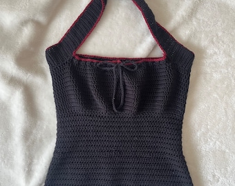 Audrey Halter Top- Crochet PDF Pattern