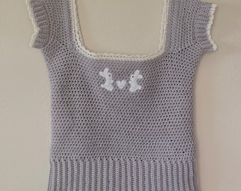 Lucy Top- Crochet PDF Pattern