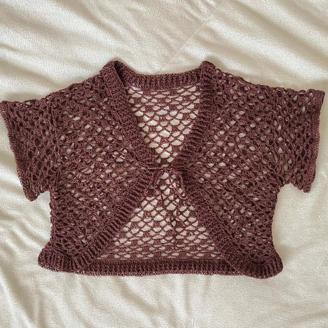 Lilyjane Mini Cardigan Crochet PDF Pattern - Etsy