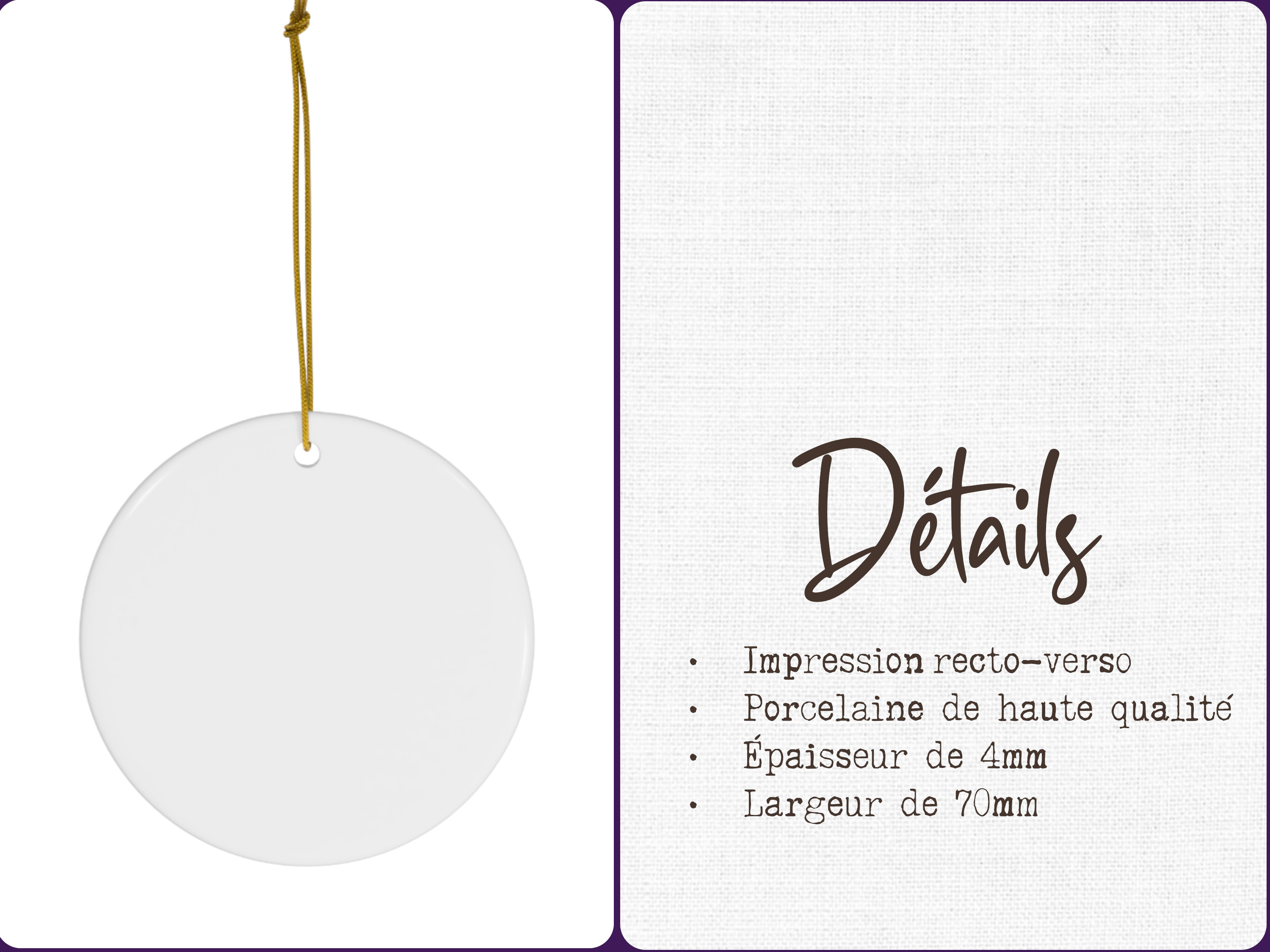 Cadeau Annonce Grossesse Grands Parents Ornement Promus En Tant Que