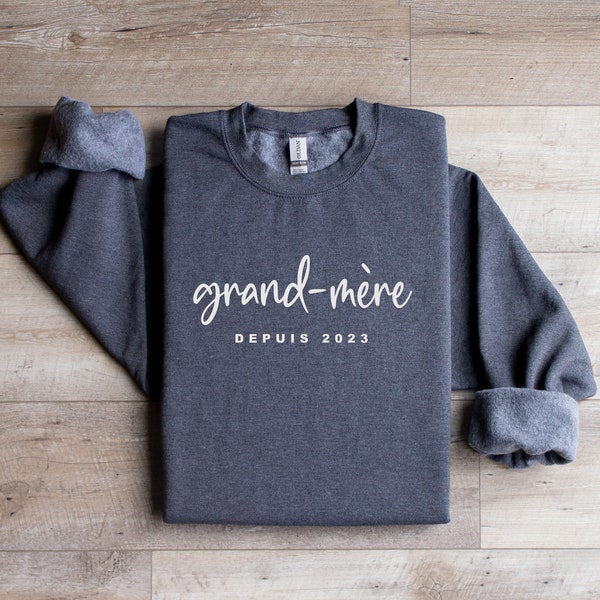 Cadeau Grand-mère Sweat personnalisé Grand-mère Depuis Cadeau Fête des Mères Cadeau pour Grand-mère Sweat Nana Sweat Tante Chemise Maman