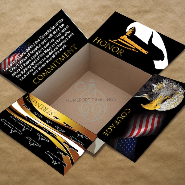 Candio Box Sticker Kit, Officer Candidate School Candio Box Ideas