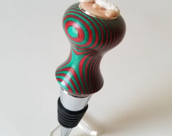 Christmas Elf Wine Bottle Stopper