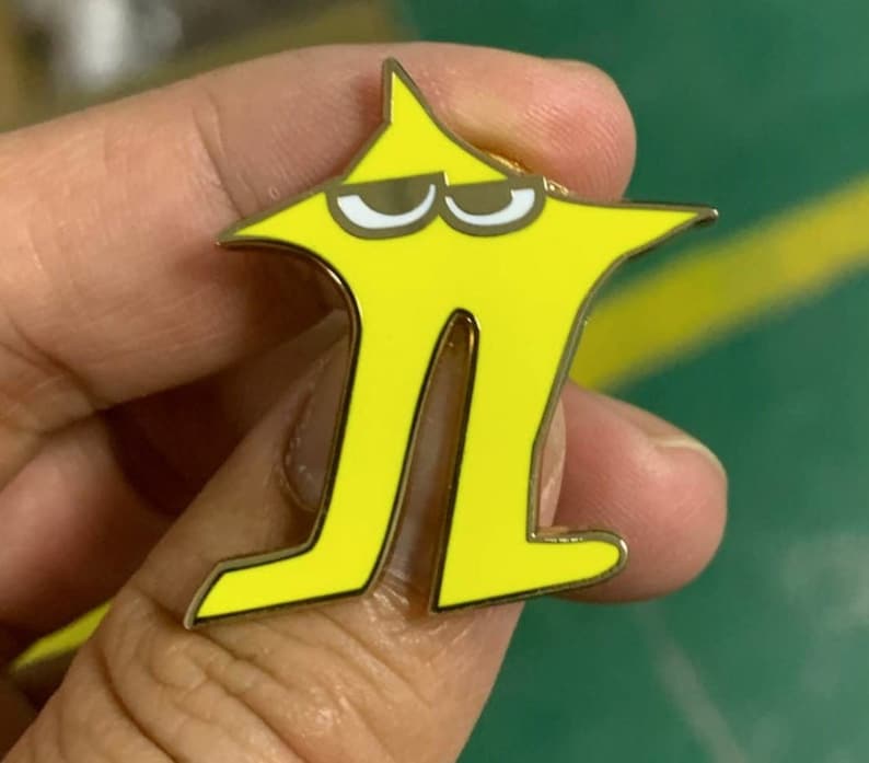 Deltarune Starwalker Enamel Pin | Etsy