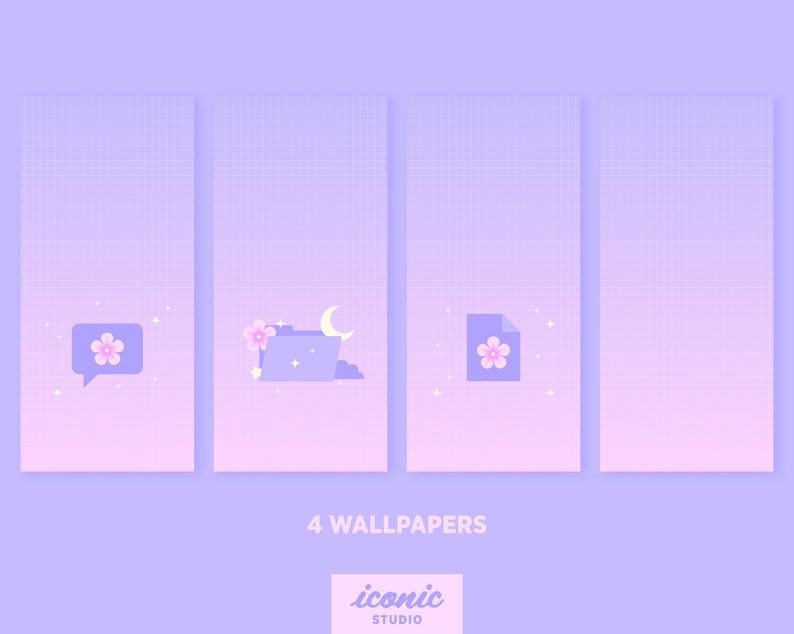 Cherry Blossom App Icons Cute App Icon Pack Sakura App Icons Etsy