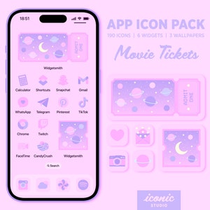 ギャラクシーアプリアイコン、iOS 15 16 および Android アプリ ...