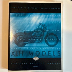 1999 Harley Davidson XLH sportster 883 & 1200 service manual