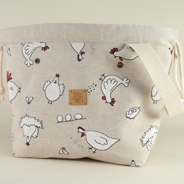 WollSecure - Animals - Your project bag - an indispensable companion for knitters and crocheters