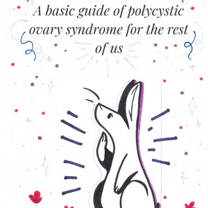 Zine When it feels like your body hates you PCOS Info Zine Basic Polycystic ovary syndrome original handmade artwork by independent artist image 5