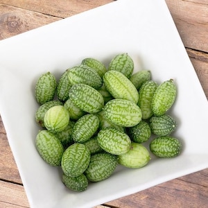 60 Cucamelon Melothria Melon Mexican Gherkin Mini Watermelon Seeds FW91016