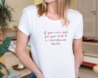 Montessori Gift for Teachers Daycare Teacher Gift Montessori Guide Classroom Shirt Gift for Teacher Aide Appreciation Gift Assistant Teacher