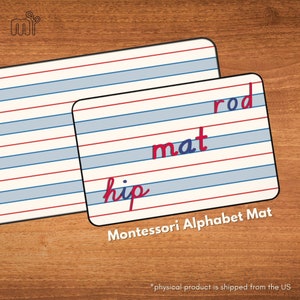 Montessori Writing Alphabet Mat Medium Montessori Rug Movable Alphabet Letter Play Mat Activity Placemat Neoprene Fabric Rubber Backing