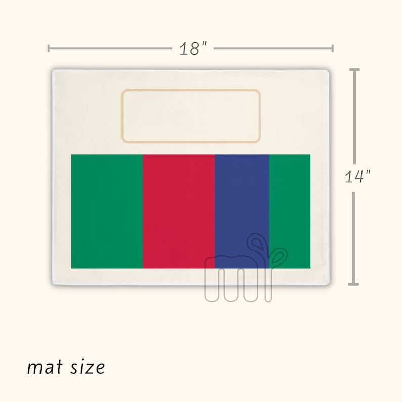 Place Value Work Mat Montessori Math Material Montessori Mat Cotton Cloth Montessori School Lower Elementary Classroom Activity Homeschool