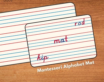 Montessori Writing Alphabet Mat Medium Montessori Rug Movable Alphabet Letter Play Mat Activity Placemat Neoprene Fabric Rubber Backing