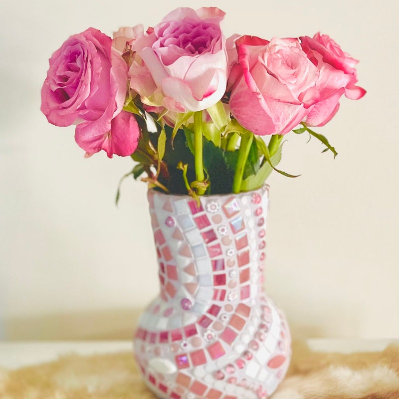 Mosaic Vase - Etsy