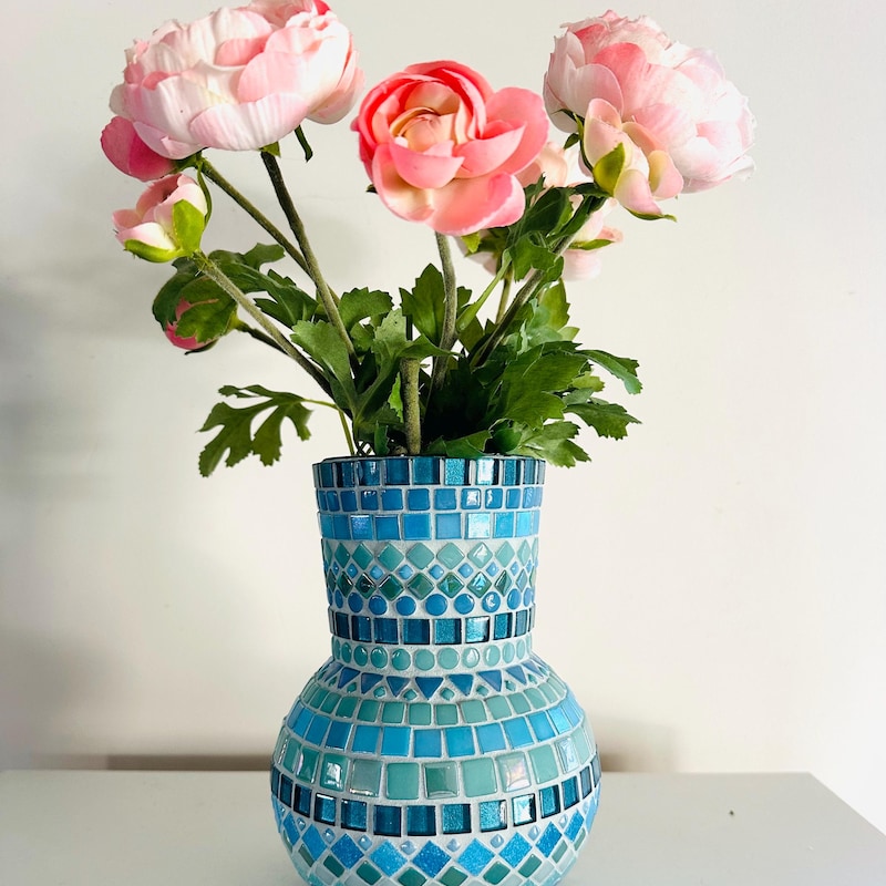 Mosaic Vase - Etsy