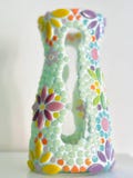 Vase, make your own or buy ready made, mosaic, mosaic, DIY, Easter, gift, original, present, ornament, decoration, house, unique, glass product logo