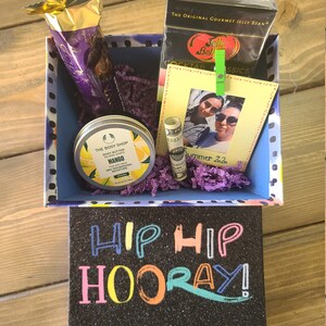 Birthday Gift Box! Hip Hip Hooray! Party Gift Box! Money!