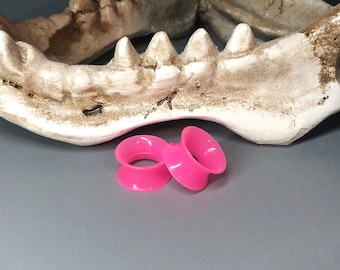 Silicone Ear Tunnels: Flexible Ear Plugs (Pair)