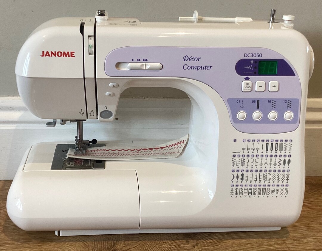 Janome DC3050 Heavy Duty Sewing Machine Preowned Serviced Etsy