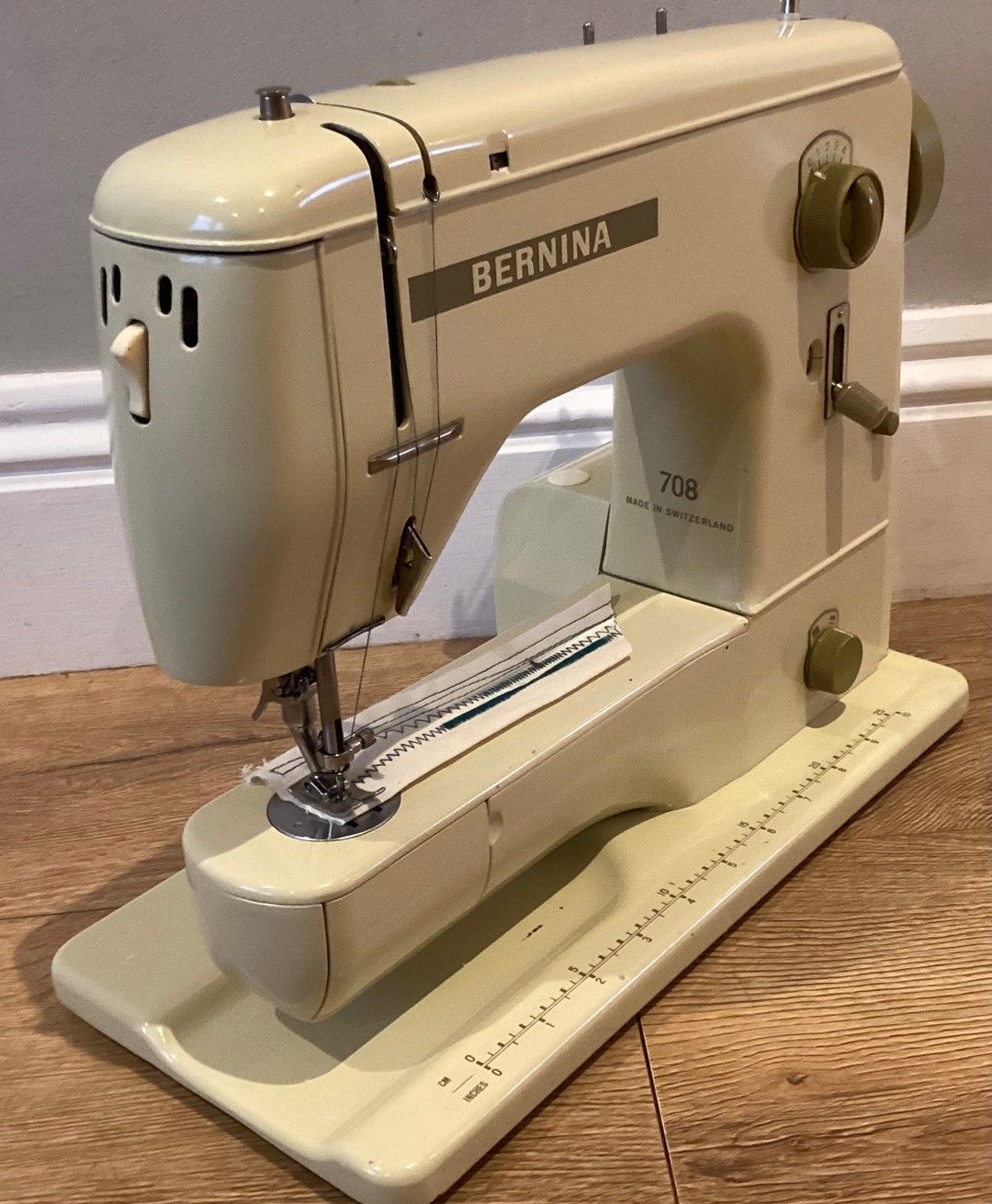 Bernina Minimatic 708 Swiss Made Sewing Machine SERVICED Etsy
