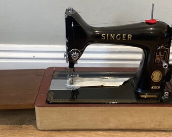 Singer 99K MK2 Electric Sewing Machine 1957 - Pre-Owned - SERVICED - WARRANTY