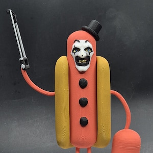 Terrifier Art the Clown Figur: Horror Hotdog, handbemalte limitierte Auflage