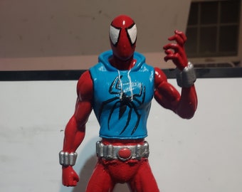 Spider Person Scarlet 3D Print Figurine Handpainted