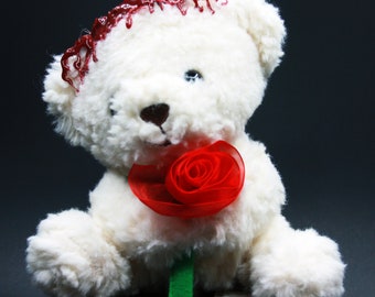 HORROR TEDDY BEAR #27 Brain Surgery Scary Stuffed Animal Bloody