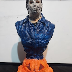 Horrorfilm Halloween Michael 3D Druck Büste Bösewicht
