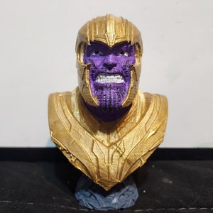 Thanos 3D Print Bust Hand Painted