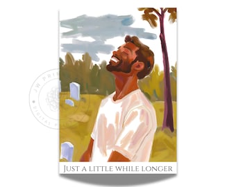 Resurrection Greeting Card: JW Gifts, Condolences (5x7 Printable, Instant Download)