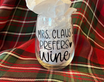 Personalized wine glass