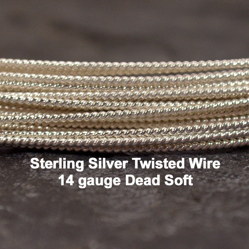 6 Gauge Square Dead Soft .925 Sterling Silver Wire: Wire Jewelry, Wire  Wrap Tutorials
