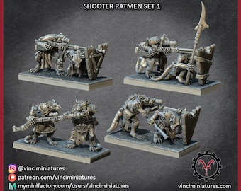 SHOOTER RATMEN SET 1