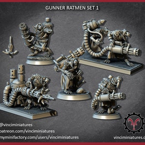 GUNNER RATMEN SET 1