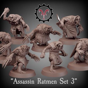 ASSASSINEN-RATMENSCH-SET 3