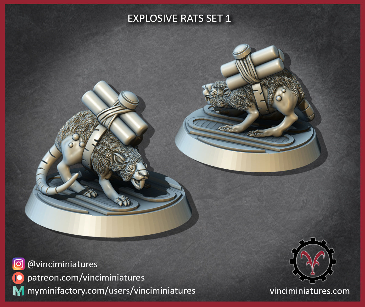 EXPLOSIVE RATS - Etsy